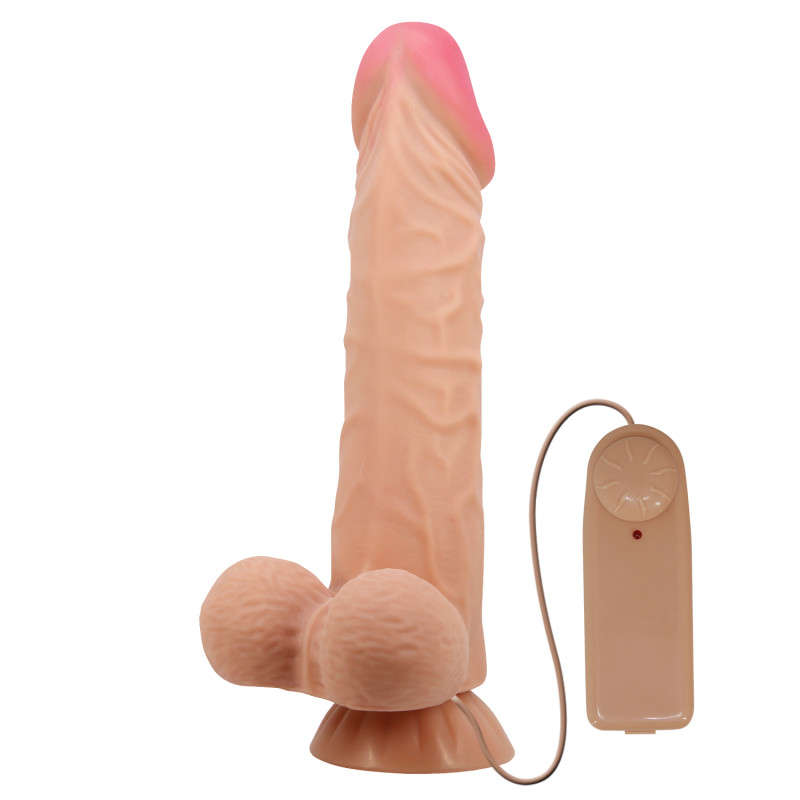 Вібратор Pretty Love Sliding Skin Sadik 9.4 Flesh