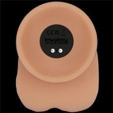 Реалістичний вібратор LoveToy Vibrating Power Basics Cock 9