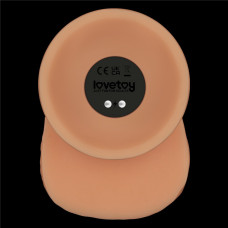 Реалістичний вібратор LoveToy Vibrating Power Basics Cock 9.5