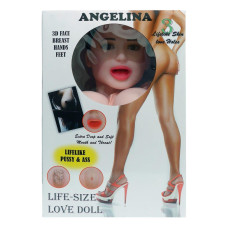 Надувная секс кукла с вибрацией B - Series LaLa Angelina 3D