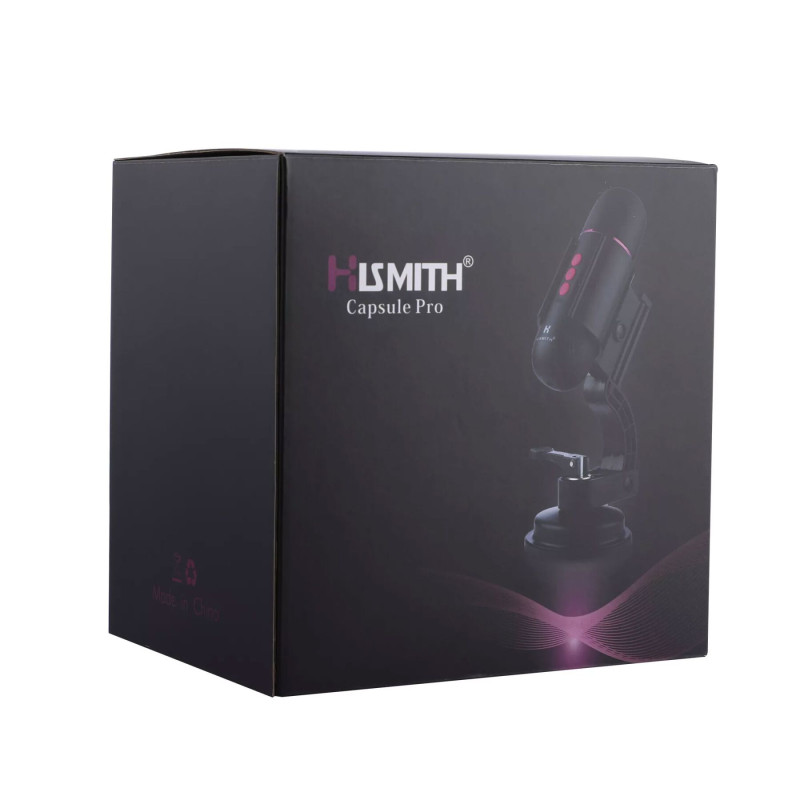Міні секс-машина Hismith Mini Capsule Sex-Machine with Strong Suction Cup, потужна, перезаряджувана Міні секс-машина Hismith Mini Capsule Sex-Machine with Strong Suction Cup, потужна, перезаряджувана