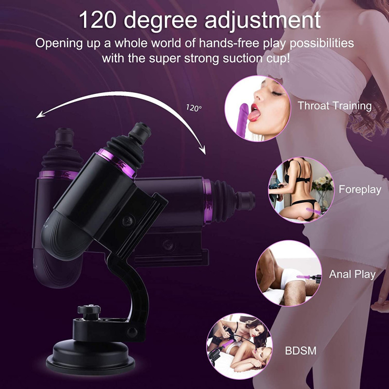 Міні секс-машина Hismith Mini Capsule Sex-Machine with Strong Suction Cup, потужна, перезаряджувана Міні секс-машина Hismith Mini Capsule Sex-Machine with Strong Suction Cup, потужна, перезаряджувана