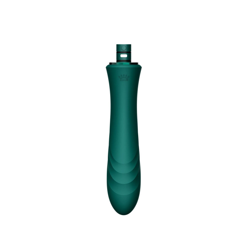 Компактная смарт секс-машина Zalo – Sesh Turquoise Green, 2 насадки, пульт ДУ, кристалл Swarovski Компактная смарт секс-машина Zalo – Sesh Turquoise Green, 2 насадки, пульт ДУ, кристалл Swarovski