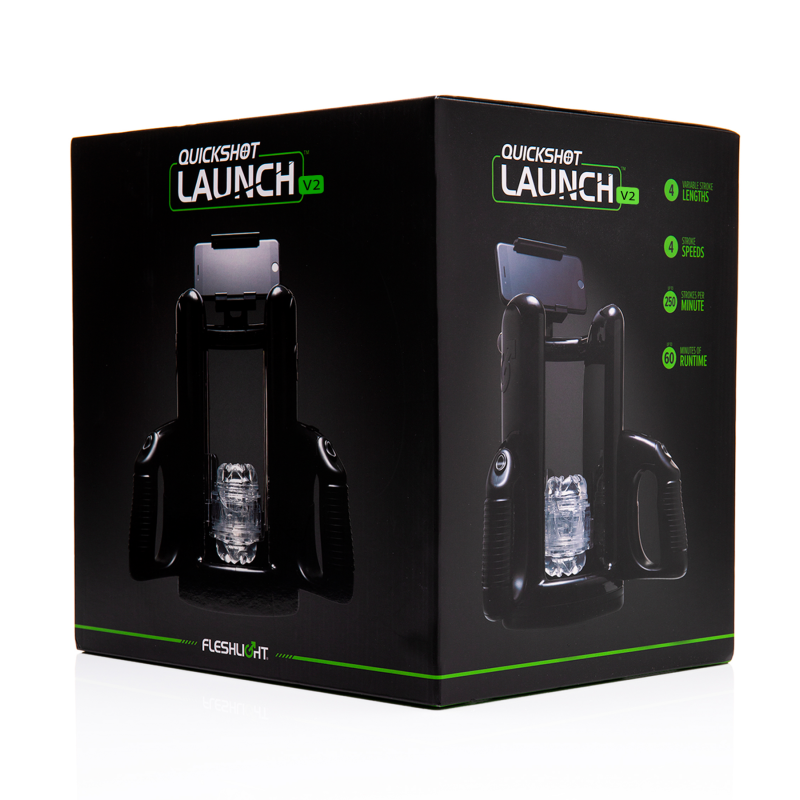 Автоматическая секс-машина для мужчин Fleshlight Quickshot Launch V2, обновленная модель Автоматическая секс-машина для мужчин Fleshlight Quickshot Launch V2, обновленная модель