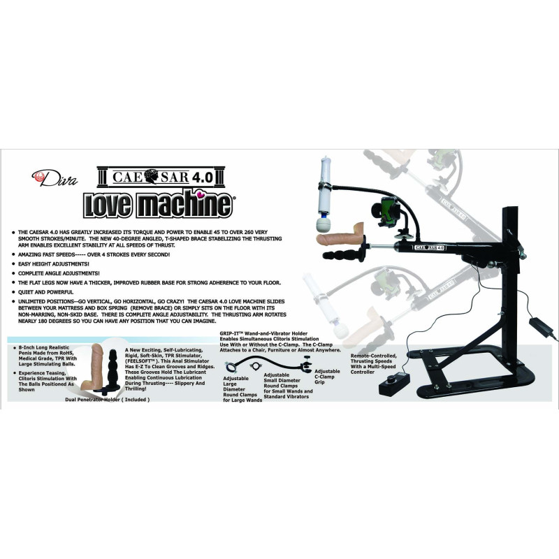 Секс-машина DIVA CAESAR 4.0 SEX MACHINE Секс-машина DIVA CAESAR 4.0 SEX MACHINE