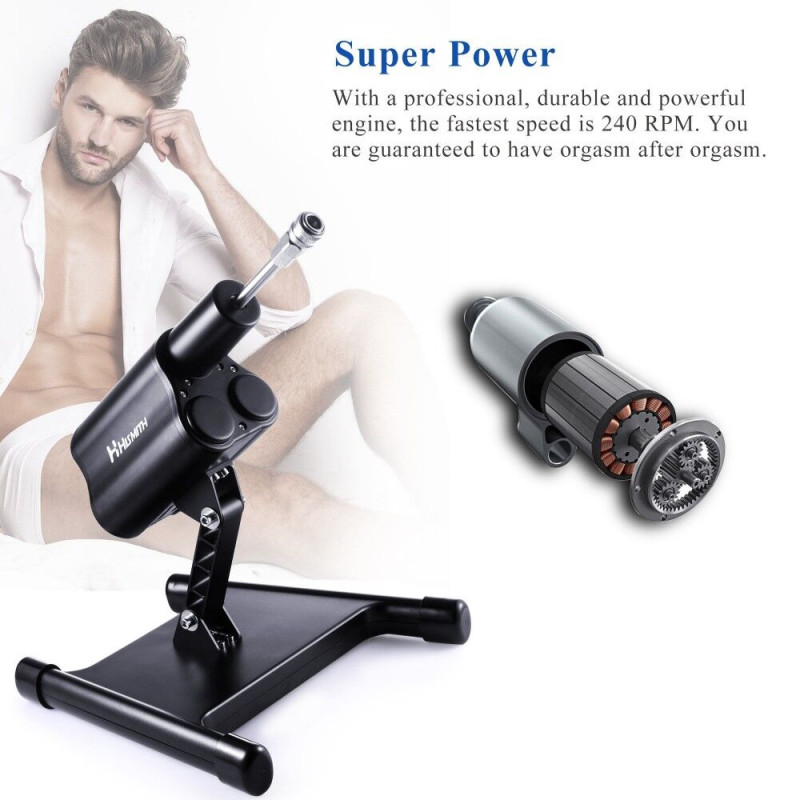 Смарт секс-машина Hismith AK-03 Sex Machine APP з фалоімітатором, стійка, не потребує складання Смарт секс-машина Hismith AK-03 Sex Machine APP з фалоімітатором, стійка, не потребує складання