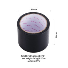 Скотч для бондажу LOCKINK SEVANDA Electrostatic Tape, чорна, 16 м