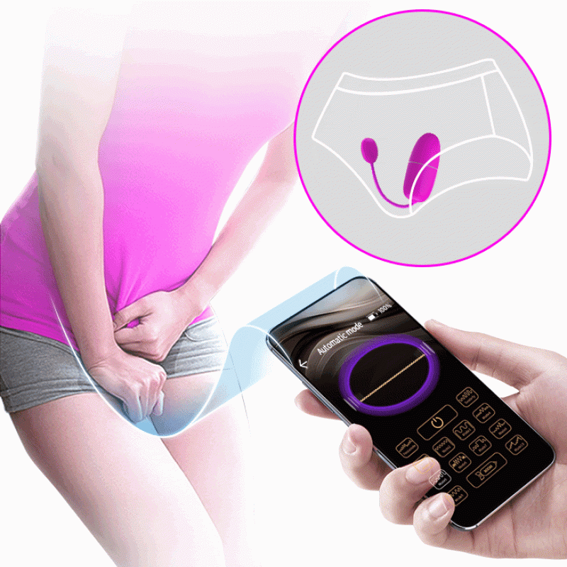 Виброяйцо Pretty Love Nymph Vibrating Egg Purple (App)