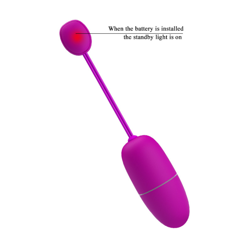 Виброяйцо Pretty Love Nymph Vibrating Egg Purple (App)