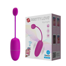 Виброяйцо Pretty Love Nymph Vibrating Egg Purple (App)