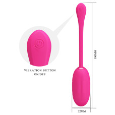 Виброяйцо Pretty Love Doreen Electric Shock Egg Fuchsia (App)