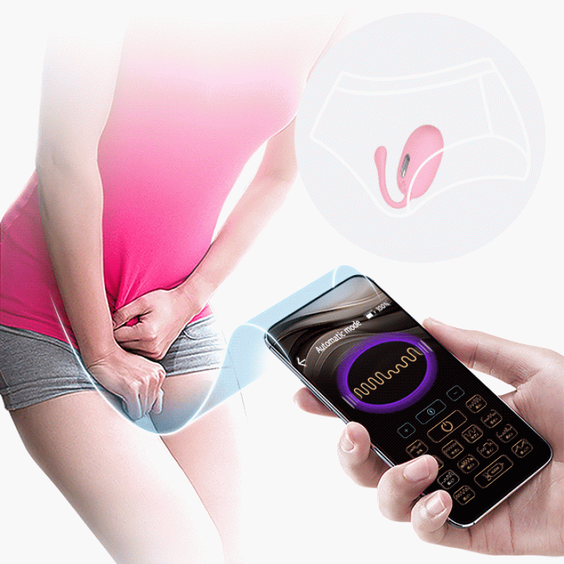 Виброяйцо Pretty Love Doreen Electric Shock Egg Pink (App)