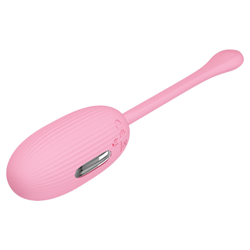 Виброяйцо Pretty Love Doreen Electric Shock Egg Pink (App)