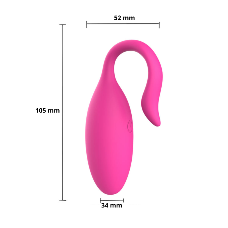 Виброяйцо Erospace Sweet Play Egg App Controlled A9