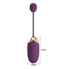 Виброяйцо Pretty Love Abner Vibrating Egg Plum (App)