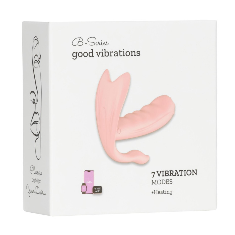 Вибратор B - Series Fox Silicone Vibrator, 7 vibration modes, Heating + APP