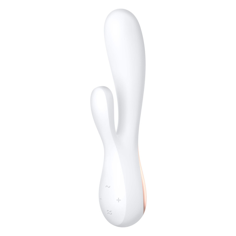 Смарт-вибратор кролик Satisfyer Mono Flex Белый, 2 мотора, управление через интернет Смарт-вибратор кролик Satisfyer Mono Flex Белый, 2 мотора, управление через интернет