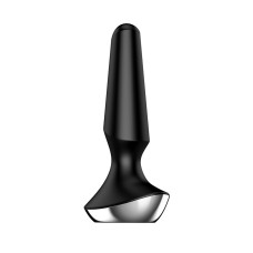 Анальна смарт-вібропробка Satisfyer Plug-ilicious 2 Чорна