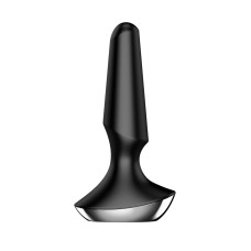 Анальна смарт-вібропробка Satisfyer Plug-ilicious 2 Чорна