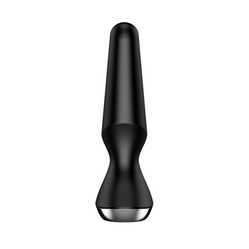 Анальная смарт-вибропробка Satisfyer Plug-ilicious 2 Черная Анальная смарт-вибропробка Satisfyer Plug-ilicious 2 Черная