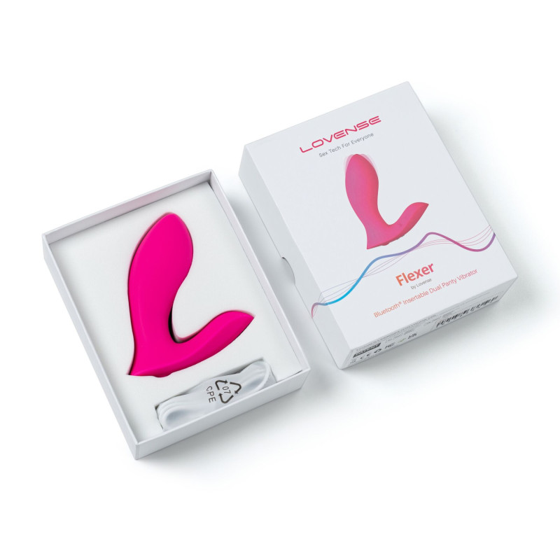 Смарт-вибратор в трусики Lovense Flexer, манящее движение + вибрация, стимуляция клитора и точки G Смарт-вибратор в трусики Lovense Flexer, манящее движение + вибрация, стимуляция клитора и точки G