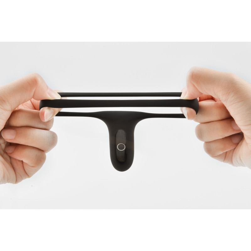 Двойное эрекционное кольцо Magic Motion Fun Town Rise Черное Двойное эрекционное кольцо Magic Motion Fun Town Rise Черное