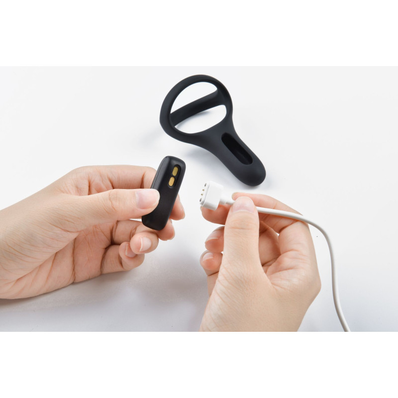 Двойное эрекционное кольцо Magic Motion Fun Town Rise Черное Двойное эрекционное кольцо Magic Motion Fun Town Rise Черное