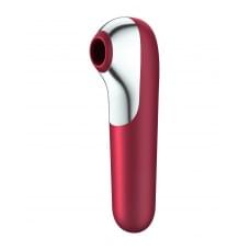 Смарт вібратор та вакуумний стимулятор 2-в-1 Satisfyer Dual Love Рожевий