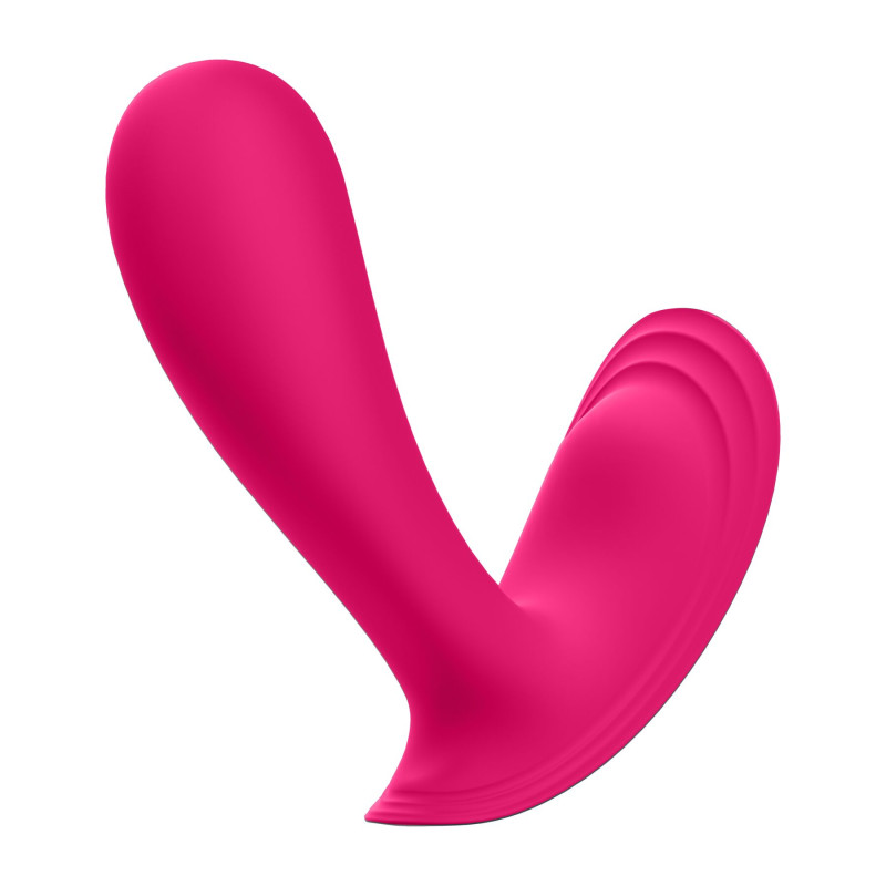 Смарт-вибратор в трусики Satisfyer Top Secret Pink влагалищно-клиторальный, 2 мотора