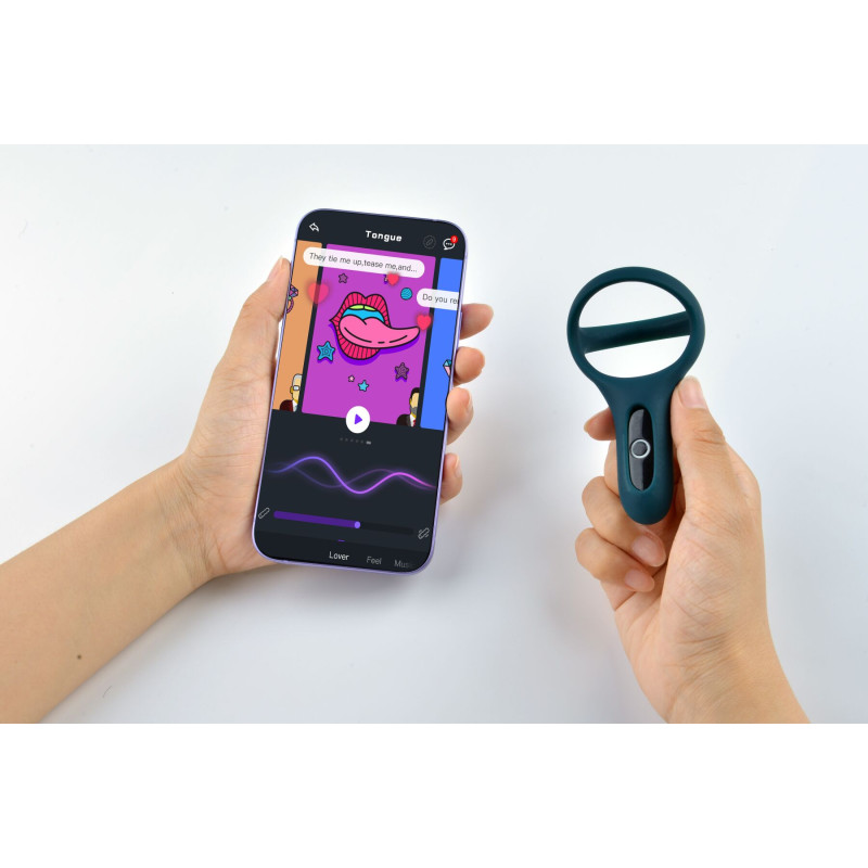 Двойное эрекционное кольцо Magic Motion Fun Town Rise Зеленое Двойное эрекционное кольцо Magic Motion Fun Town Rise Зеленое