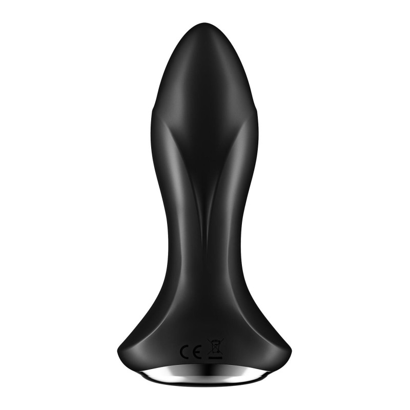 Анальна смарт-вібропробка із перлинним масажем Satisfyer Rotator Plug 1+ Black Анальна смарт-вібропробка із перлинним масажем Satisfyer Rotator Plug 1+ Black
