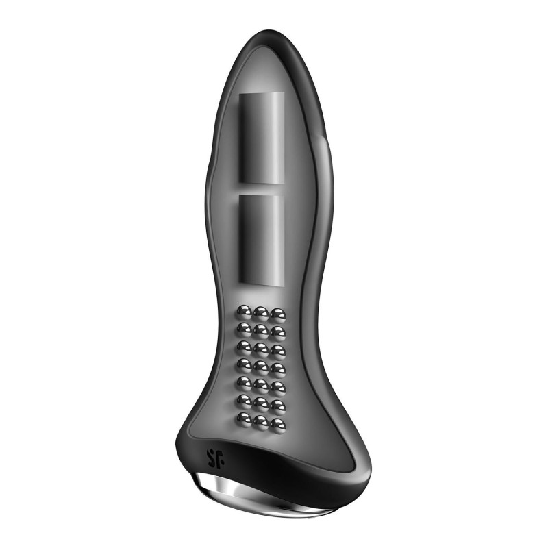 Анальна смарт-вібропробка із перлинним масажем Satisfyer Rotator Plug 1+ Black Анальна смарт-вібропробка із перлинним масажем Satisfyer Rotator Plug 1+ Black