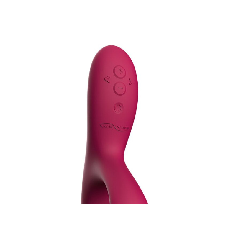 Смарт вібратор-кролик We-Vibe Nova Fuchsia, ергономічний, регульований кут нахилу стовбура Смарт вібратор-кролик We-Vibe Nova Fuchsia, ергономічний, регульований кут нахилу стовбура