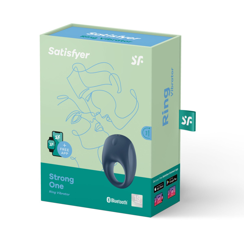 Эрекционное виброкольцо Satisfyer Strong One Эрекционное виброкольцо Satisfyer Strong One