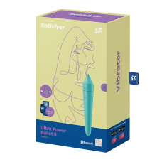 Смарт-минивибратор Satisfyer Ultra Power Bullet 8 Бирюзовый