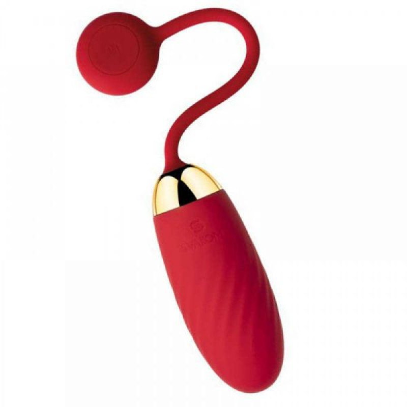 Виброяйцо Svakom Ella Red с функцией управления смартфоном Виброяйцо Svakom Ella Red с функцией управления смартфоном