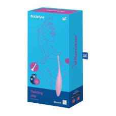 Смарт-вибратор для клитора Satisfyer Twirling Joy Розовый