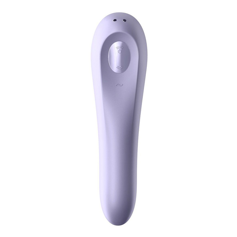 Смарт вибратор и вакуумный стимулятор 2-в-1 Satisfyer Dual Pleasure Лиловый Смарт вибратор и вакуумный стимулятор 2-в-1 Satisfyer Dual Pleasure Лиловый