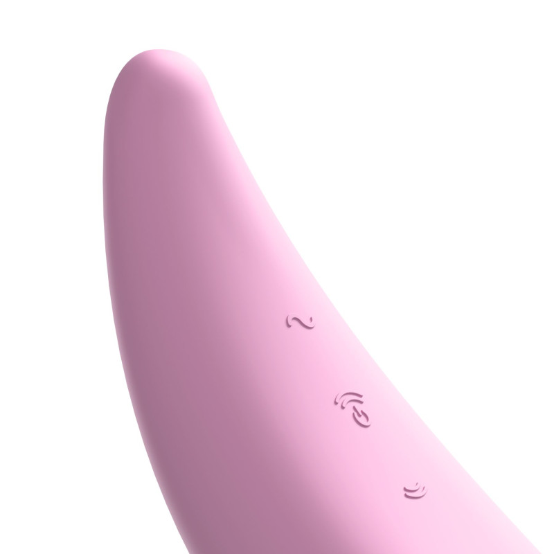 Потужний вакуумний кліторальний стимулятор Satisfyer Curvy 3+ з керуванням через інтернет Потужний вакуумний кліторальний стимулятор Satisfyer Curvy 3+ з керуванням через інтернет