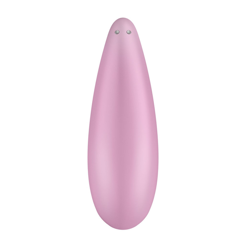 Потужний вакуумний кліторальний стимулятор Satisfyer Curvy 3+ з керуванням через інтернет Потужний вакуумний кліторальний стимулятор Satisfyer Curvy 3+ з керуванням через інтернет