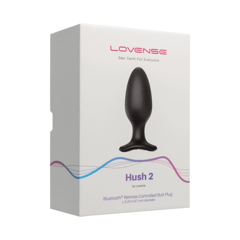 Анальна смарт-вібропробка Lovense Hush 2, розмір L Анальна смарт-вібропробка Lovense Hush 2, розмір L
