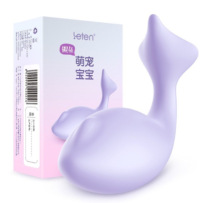 Смарт вібратор-яйце Leten Fish Baby Фіолетовий Смарт вібратор-яйце Leten Fish Baby Фіолетовий