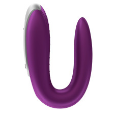 Смарт-вибратор для пар Satisfyer Double Fun Фиолетовый