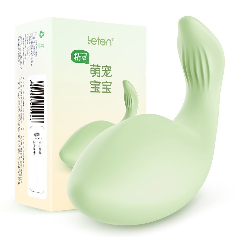 Смарт вібратор-яйце Leten Elf Baby Зелений Смарт вібратор-яйце Leten Elf Baby Зелений