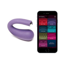 Преміум віброяйце зі стимуляцією клітора Je Joue DUA фіолетовий