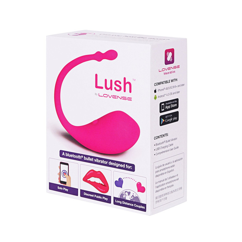 Смарт-вібратор Lovense Lush Смарт-вібратор Lovense Lush