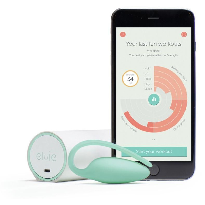 Тренажер Кегеля Elvie Exercise Tracker Тренажер Кегеля Elvie Exercise Tracker