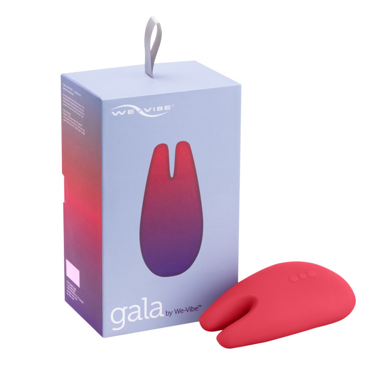 Клиторальный смарт-вибратор Gala by We-Vibe Pink, 2 вибропальчика, 2 мотора, мощные вибрации. Клиторальный смарт-вибратор Gala by We-Vibe Pink, 2 вибропальчика, 2 мотора, мощные вибрации.
