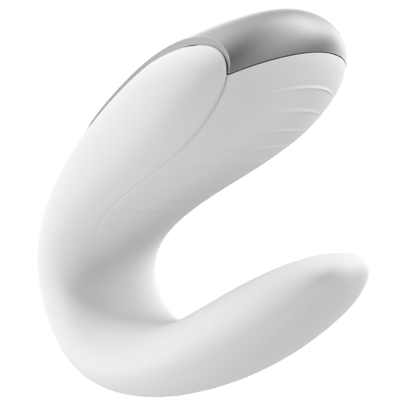 Смарт-вибратор для пар Satisfyer Double Fun Белый Смарт-вибратор для пар Satisfyer Double Fun Белый