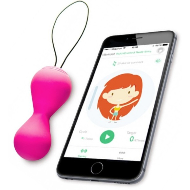 Вагінальні кульки Fun Toys Gballs 2 App Рожеві Вагінальні кульки Fun Toys Gballs 2 App Рожеві